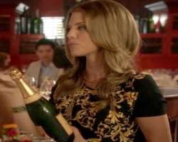 AnnaLynne McCord consuming alcohol